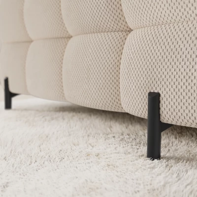 Designer-Sofagarnitur für U KALANI – hellbeige, echtes Design