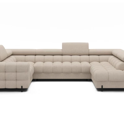 Designer-Sofagarnitur für U KALANI – hellbeige, echtes Design