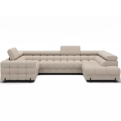 Designer-Sofagarnitur für U KALANI – hellbeige, echtes Design