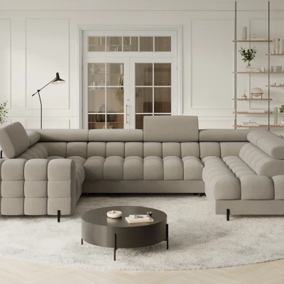 Designer-Sofagarnitur für U KALANI – beige, echtes Design