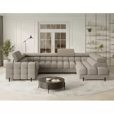 Designer-Sofagarnitur für U KALANI – beige, echtes Design