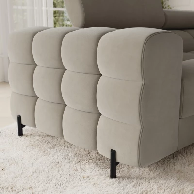 Designer-Sofagarnitur für U KALANI – beige, echtes Design