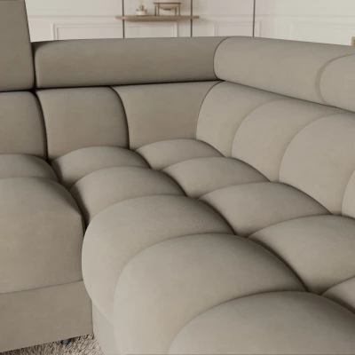 Designer-Sofagarnitur für U KALANI – beige, echtes Design