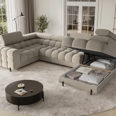 Designer-Sofagarnitur für U KALANI – beige, echtes Design