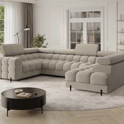Designer-Sofagarnitur für U KALANI – beige, echtes Design