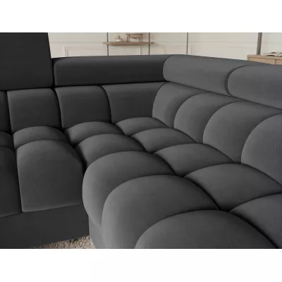 Designer-Sofagarnitur für U KALANI – Dunkelgrau, echtes Design