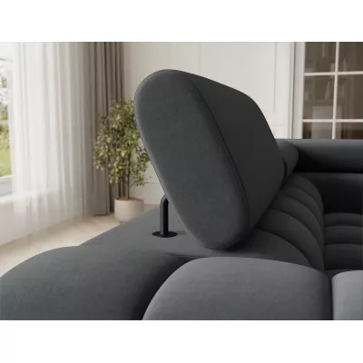 Designer-Sofagarnitur für U KALANI – Dunkelgrau, echtes Design