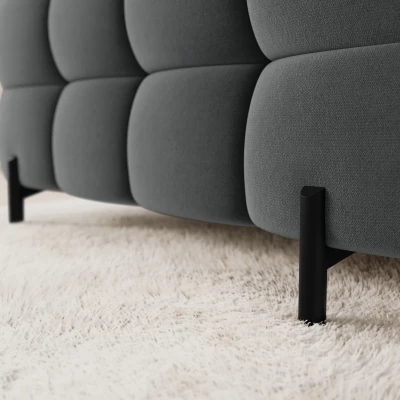 Designer-Sofagarnitur für U KALANI – Dunkelgrau, echtes Design