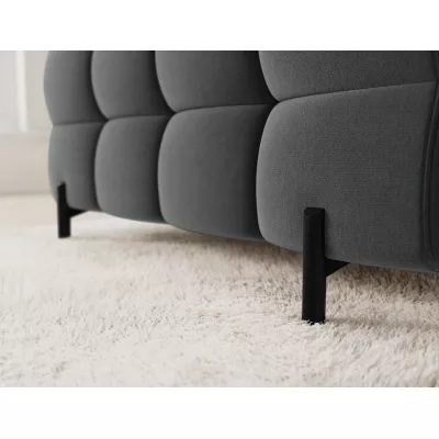 Designer-Sofagarnitur für U KALANI – Dunkelgrau, echtes Design