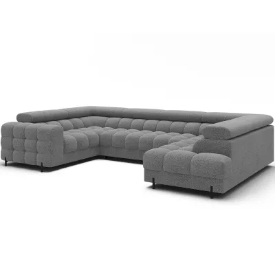 Designer-Sofagarnitur für U KALANI – hellgrau, echtes Design