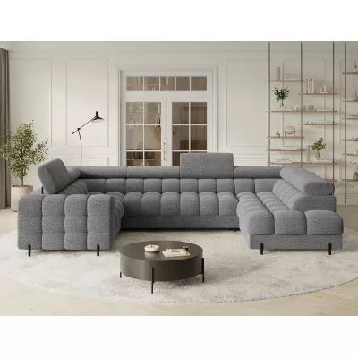 Designer-Sofagarnitur für U KALANI – hellgrau, echtes Design