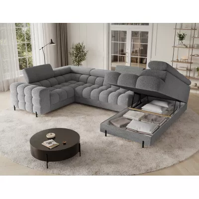Designer-Sofagarnitur für U KALANI – hellgrau, echtes Design