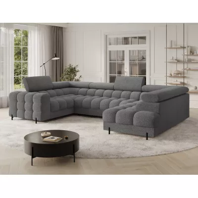 Designer-Sofagarnitur für U KALANI – hellgrau, echtes Design
