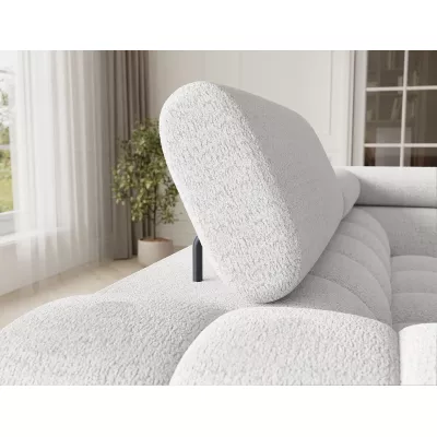 Designer-Sofagarnitur für U-förmige Sitzgruppe KALANI – weiß, echtes Design