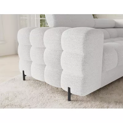 Designer-Sofagarnitur für U-förmige Sitzgruppe KALANI – weiß, echtes Design