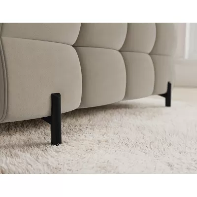 Designer-Sofagarnitur für U-förmige Sitzgruppe KALANI – beige, linke Ausführung