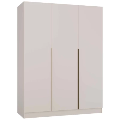 Dreitüriger Kleiderschrank 150 cm CELARI – Kaschmir