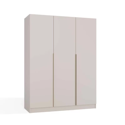 Dreitüriger Kleiderschrank 150 cm CELARI – Kaschmir