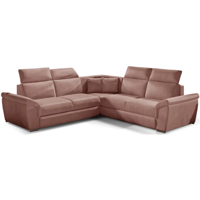 Ecksofa ANSELM - rosa