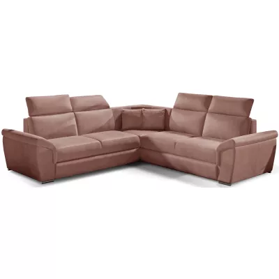 Ecksofa ANSELM - rosa