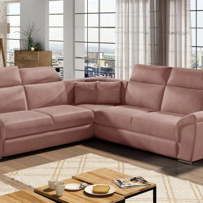 Ecksofa ANSELM - rosa