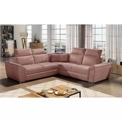 Ecksofa ANSELM - rosa