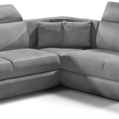 Ecksofa ANSELM - hellgrau