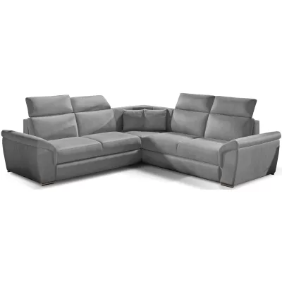 Ecksofa ANSELM - hellgrau