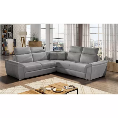 Ecksofa ANSELM - hellgrau