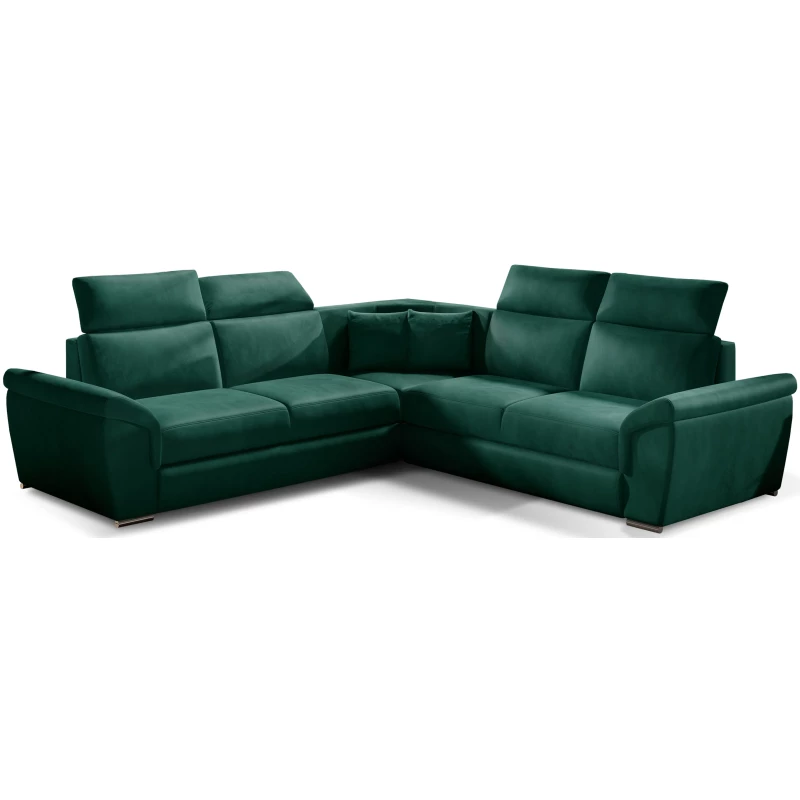 Ecksofa ANSELM - grün