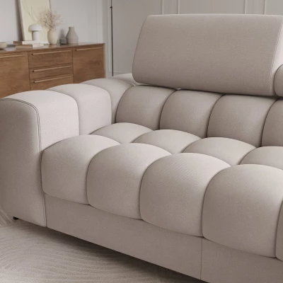 Ecksofa mit Stauraum ELIS - Latte, rechte Ecke