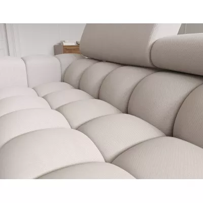Ecksofa mit Stauraum ELIS - Latte, rechte Ecke