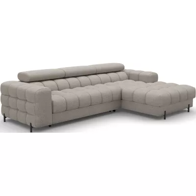 Ecksofa mit Stauraum ELIS – beige, rechte Ecke