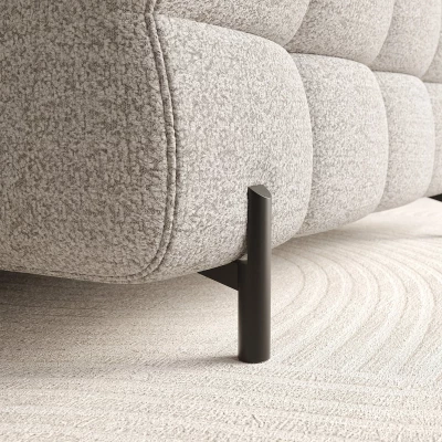 Ecksofa mit Stauraum ELIS – beige, rechte Ecke