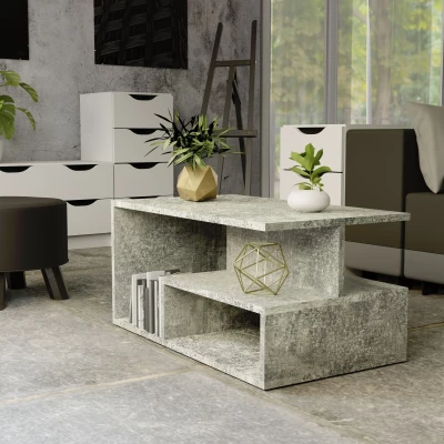 LIHUA Couchtisch - Beton