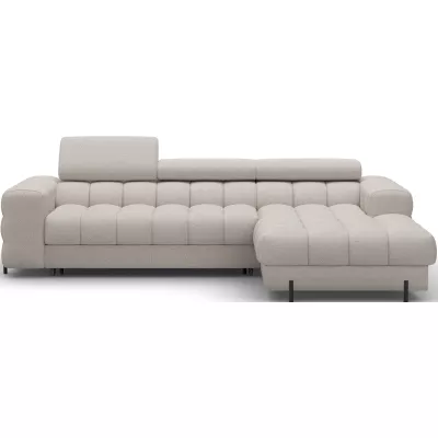 Ecksofa mit Stauraum ELIS – hellbeige, rechte Ecke