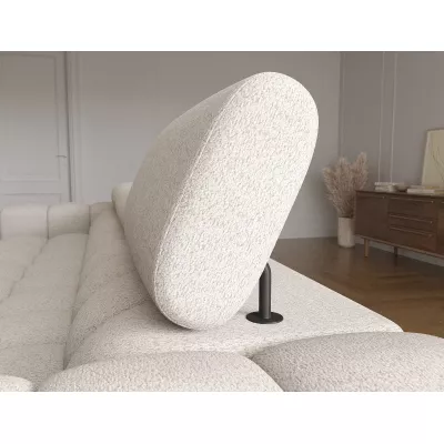 Ecksofa mit Stauraum ELIS – hellbeige, rechte Ecke