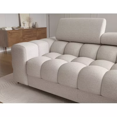 Ecksofa mit Stauraum ELIS – hellbeige, rechte Ecke