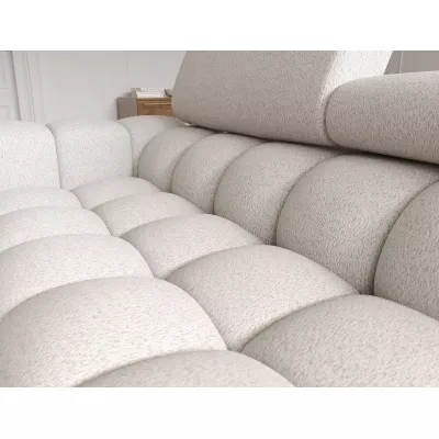 Ecksofa mit Stauraum ELIS – hellbeige, rechte Ecke