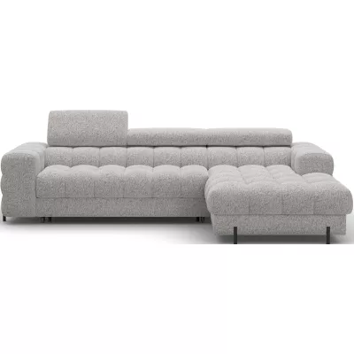 Ecksofa mit Stauraum ELIS – grau-beige, rechte Ecke
