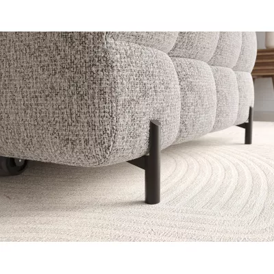 Ecksofa mit Stauraum ELIS – grau-beige, rechte Ecke
