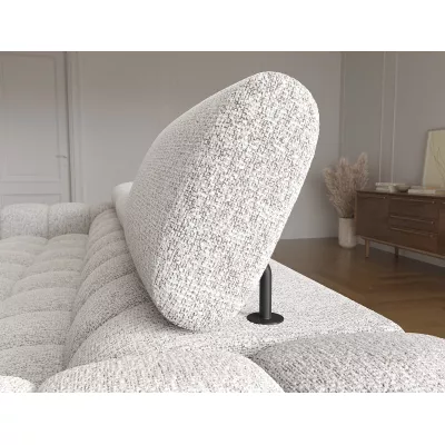 Ecksofa mit Stauraum ELIS – grau-beige, rechte Ecke