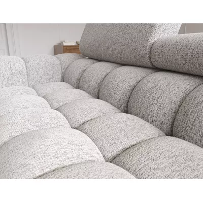 Ecksofa mit Stauraum ELIS – grau-beige, rechte Ecke