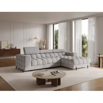 Ecksofa mit Stauraum ELIS - Esche, rechte Ecke