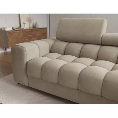 Ecksofa mit Stauraum ELIS – dunkelbeige, rechte Ecke