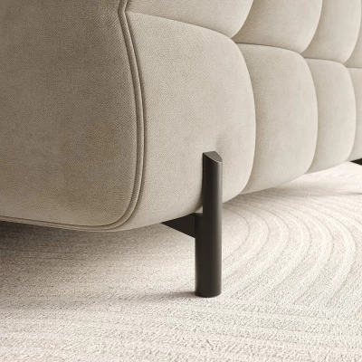 Ecksofa mit Stauraum ELIS – dunkelbeige, rechte Ecke