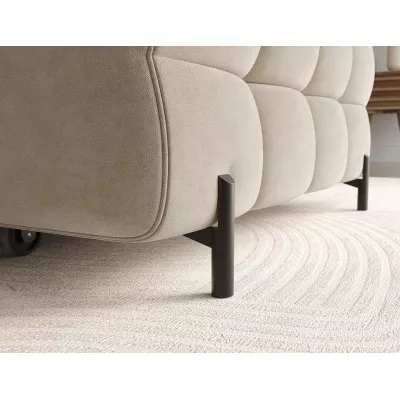 Ecksofa mit Stauraum ELIS – dunkelbeige, rechte Ecke
