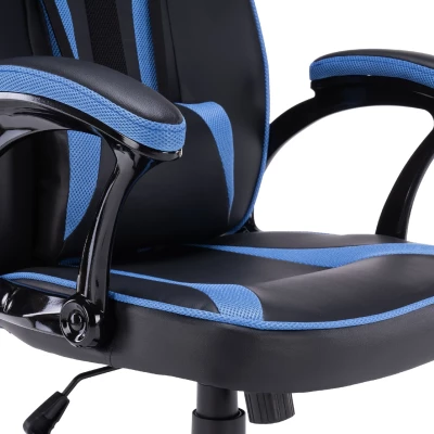 SKARVI Gaming-Stuhl - blau