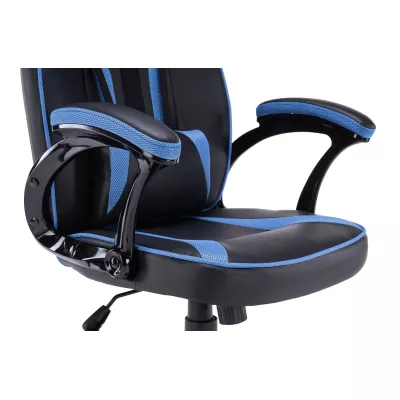 SKARVI Gaming-Stuhl - blau