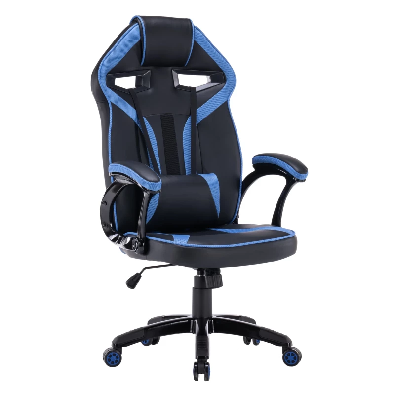 SKARVI Gaming-Stuhl - blau